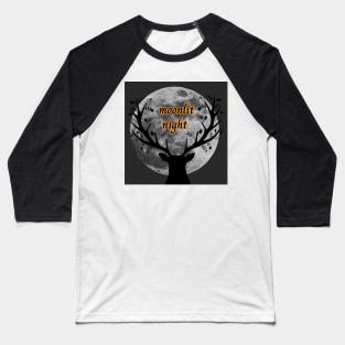 moon shadow,moonlit night Baseball T-Shirt